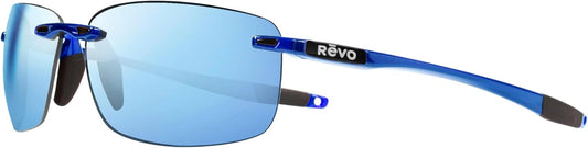 Revo Sunglasses Descend N: Polarized Lens Filters UV, Rimless Rectangle Frame