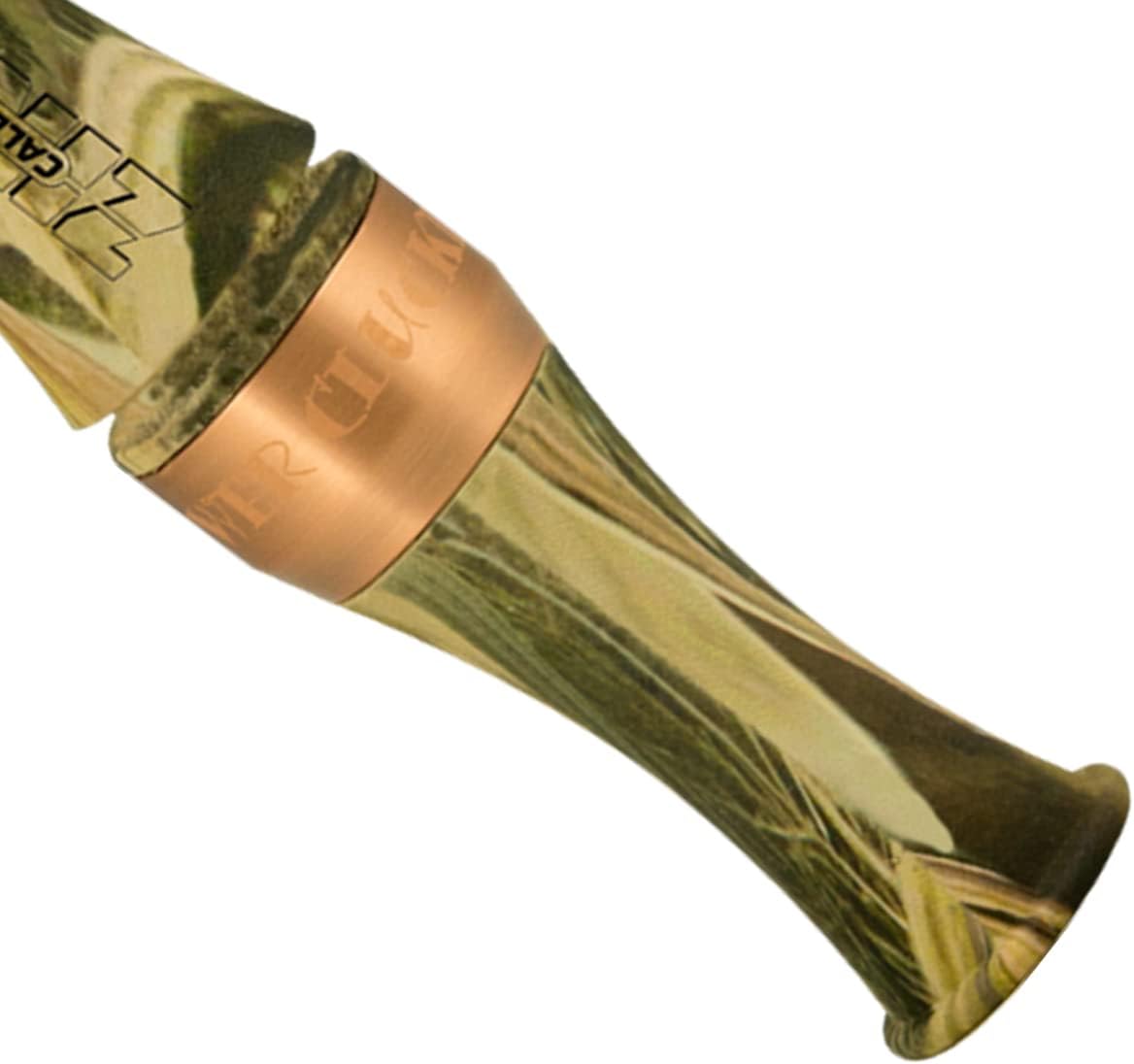 Zink Power Clucker (PC-1) Polycarbonate Hand-Tuned Short Reed Waterfowl Canada Goose Hunting Game Call - A Full Range of Goose Vocalizations