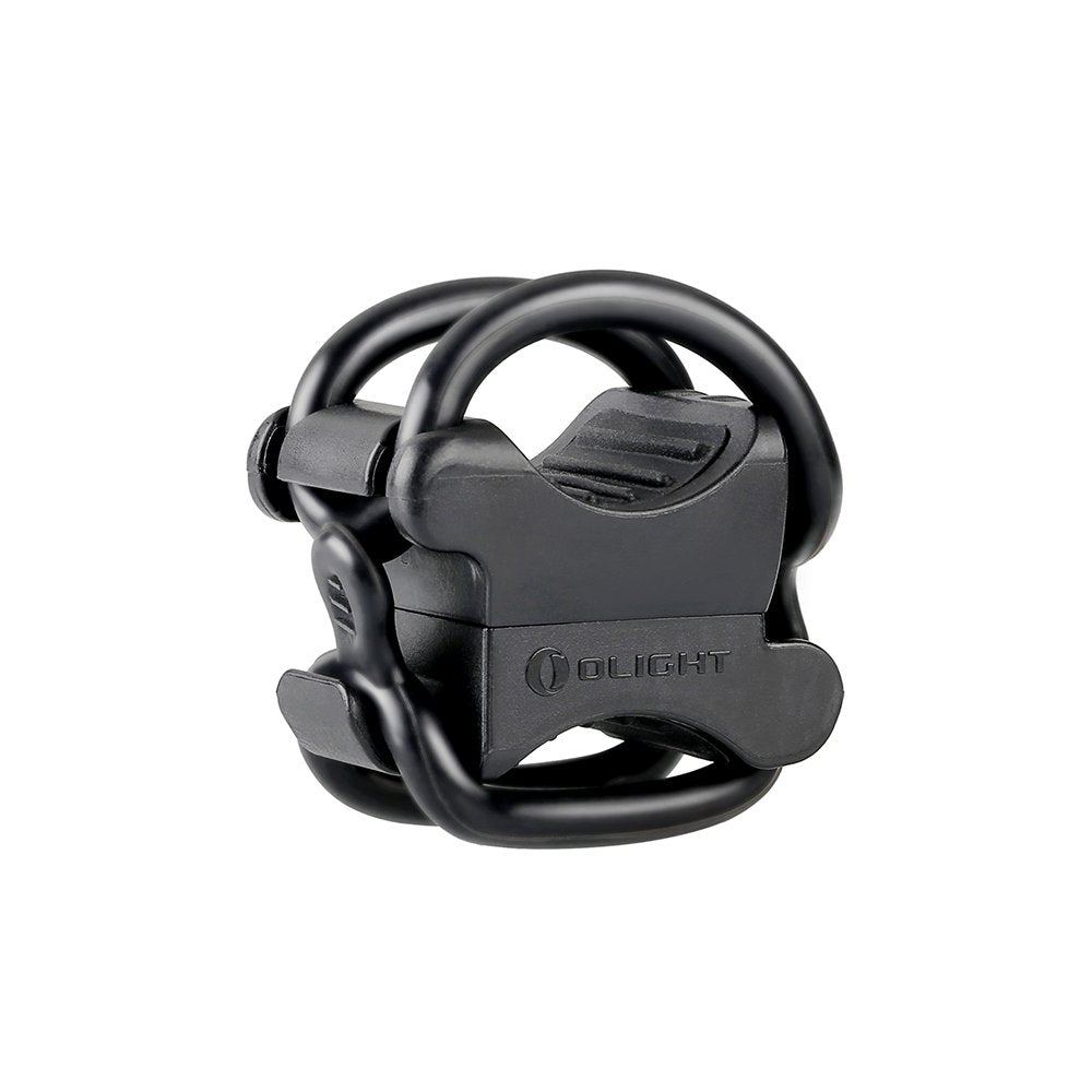OLIGHT FB-1 Universal Flashlight Bike Mount for Flashlight, Bundled with OLINK Portable Magnetic Hook Compatible Flashlights, Obulb
