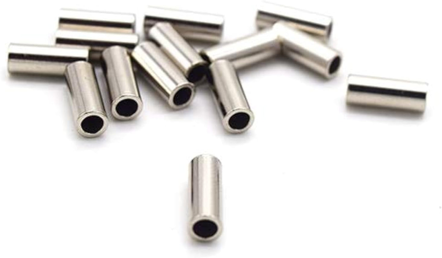 5LB-200LB 7 Strands Fishing Line Wire Leader Nylon Coated Stainless Steel Leader Wire with Crimps Sleeves