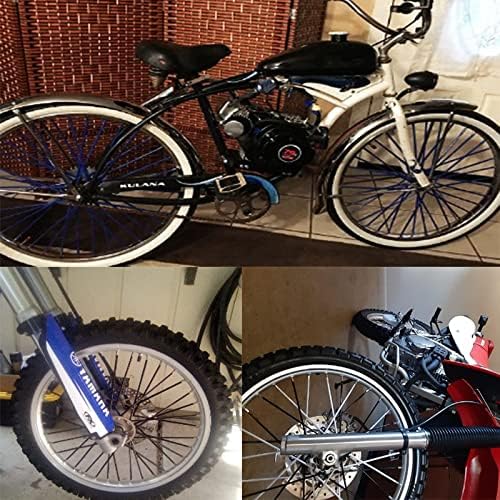 72Pcs Universal Spoke Skins Cover - Ovelur Wheel Spoke Wraps Skins Pipe Trim Decoration Protector For Motorcycle Dirt Bike Yamaha Harley Suzuki(Pink)