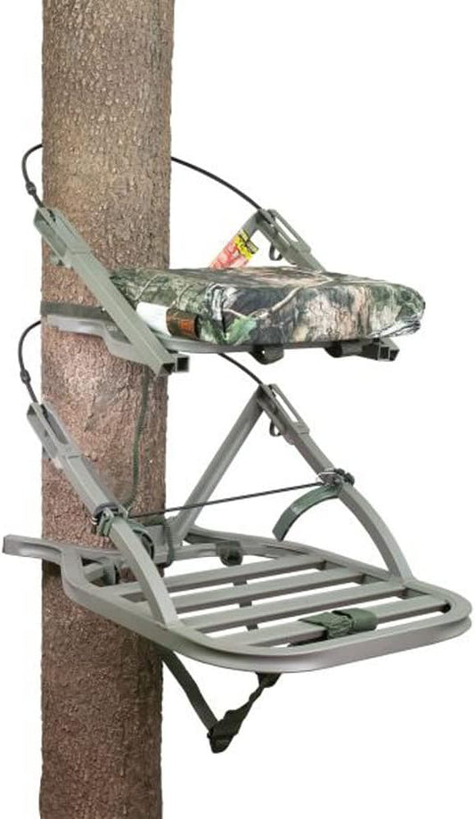 Summit Treestands OpenShot SD Climbing Treestand - Lightweight, Mossy Oak Camouflage