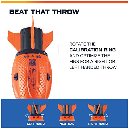 Aerobie Sonic Fin High Performance Aerodynamic Football - Orange