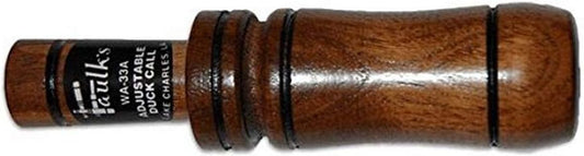 Faulk's Game Calls Adjustable Deluxe Duck Call WA-33A, Brown