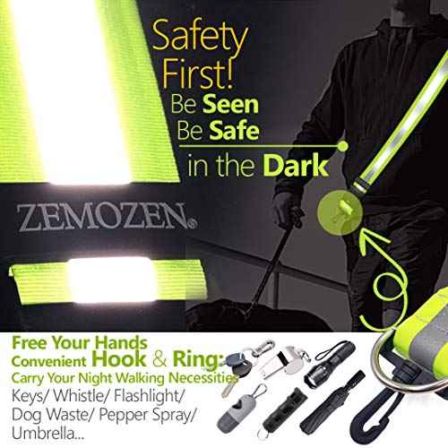Reflective Sash for Walking at Night - Replaces Reflective Vest Safety Vests Reflective Running Vest - Reflective Running Gear Reflective Belt Night Walking Running Reflective Gear for Walking Biking