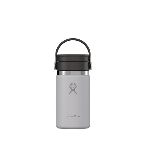 HYDRO FLASK - Coffee Flask 354 ml (12 oz) - Vacuum Insulated Stainless Steel Travel Mug with Leak Proof Flex Sip Lid - Wide Mouth - Birch