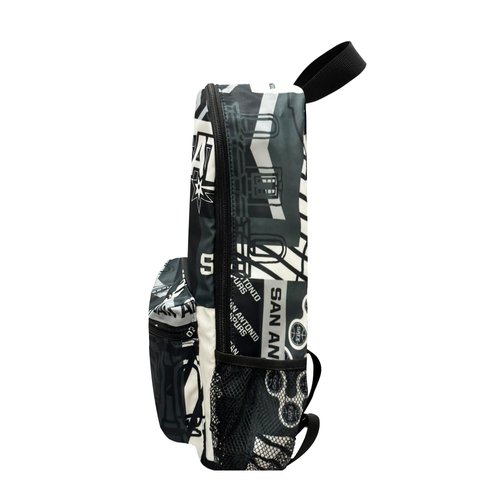 Pro Specialties Group San Antonio Spurs basketball travel backpack, hiking, gym Backpack durable bag designed for men and women. Ideal for Adults, extra-large & waterproof use for various activities