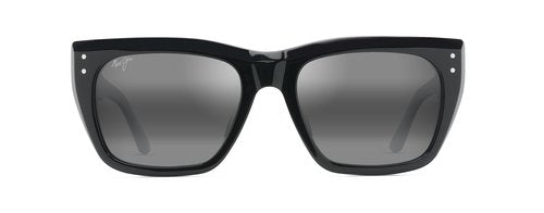 Maui Jim Women's Aloha Lane Polarized Fashion Sunglasses, Black/Neutral Grey, Medium