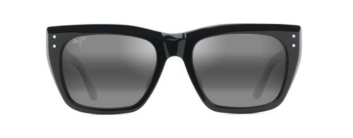 Maui Jim Women's Aloha Lane Polarized Fashion Sunglasses, Black/Neutral Grey, Medium