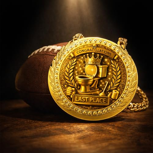 Funny Goat Champion Medal with Last Place Variation - Sports Award Trophy for Kids & Adults