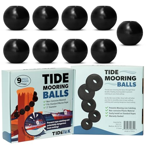 Boat Dock Mooring Balls - Prevent Line Catching & Protect Lines