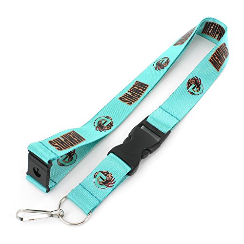 Memphis Grizzlies NBA Throwback Lanyard with Safety Breakaway - ID Badge Holder