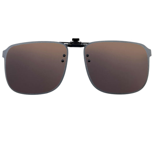 ARCAMOY Clip on Sunglasses Over Prescription Glasses Polarized Anti Glare Flip Up UV Protection Glasses For Men Women