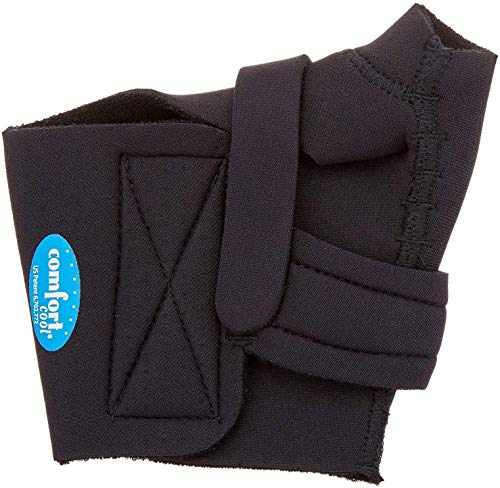 Thumb Support Brace for Arthritis - Breathable Neoprene, Left Hand, Medium Plus - Comfort Cool