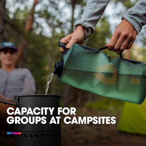 HydraPak Seeker Collapsible Water Storage 4L - Mammoth Grey