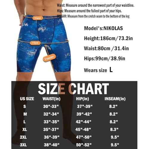 Swim Jammers for Men Athletic Training Endurance Swimsuit Durable Team Lap Swimming Racing Competition Swimwear