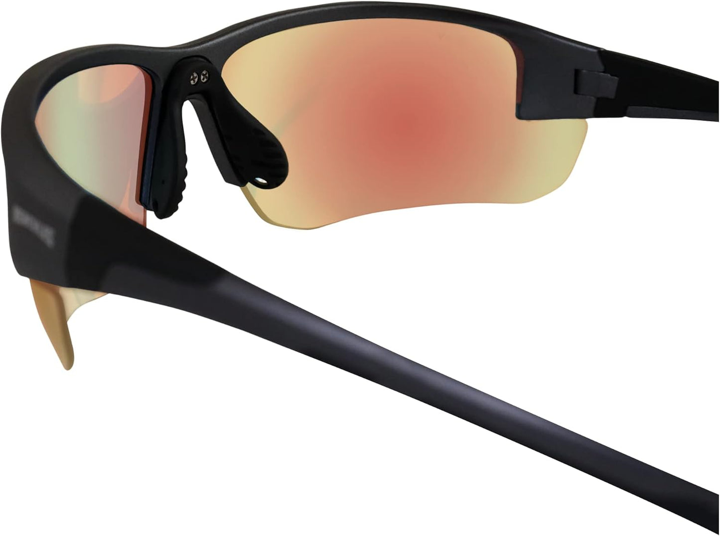 Global Vision Eyewear GTR Hercules 7 24 Anti-Fog Safety Sunglasses ANSI Z87.1 Photochromic Black Frame w/G-Tech Red Lens