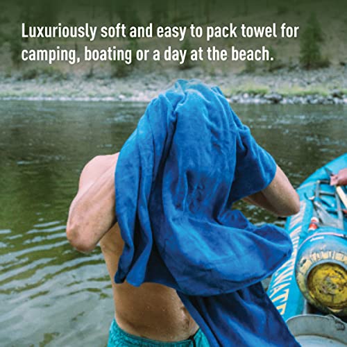 Sea to Summit Tek Plush Camping Towel - Large Sage Green