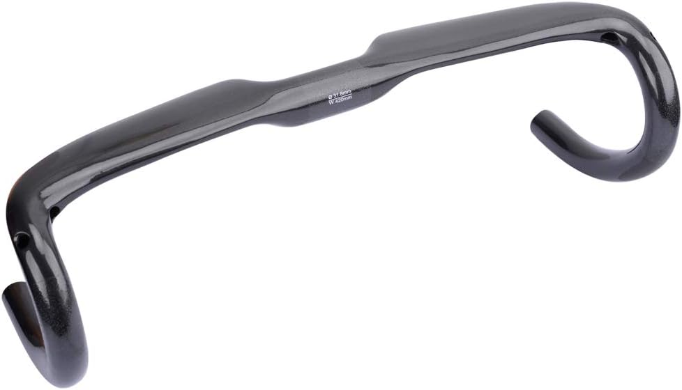 Alfa Pasca Carbon Handlebars Road Bike Drop HandleBars 31.8 Canbon Areo Drop Handle Bar bike components & parts Lightweight 3K Matte 400/420/440mm