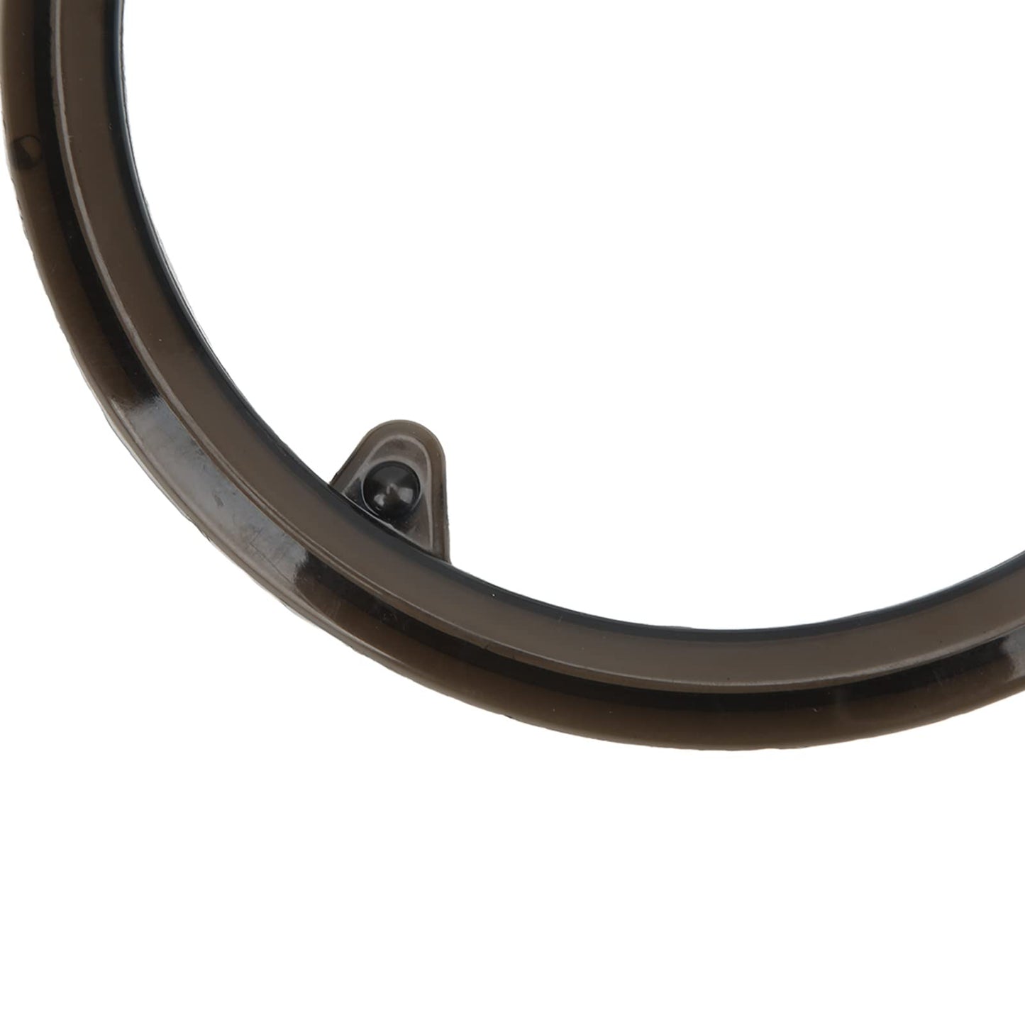 Chainring Chain Guard, Sprocket Protective Cover with 4 Holes Plastic Chainwheel Protective Guard Cover Black