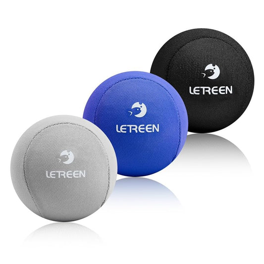 LETREEN Stress Ball, Tri-Density Stress Balls for Adults & Grip Strengthening, Squeeze Balls for Hand Therapy, Squishy Stress Ball, Hand Strengthener Ball, Hand Balls for Therapy