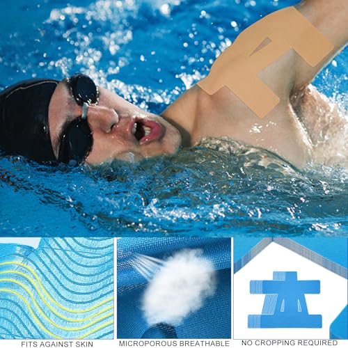Kinesiology Tape for Shoulder Precut-16PCS,Shoulder Tape for Pain Relief-Waterproof and Breathable£¬Tape for Shoulder Support & Muscle