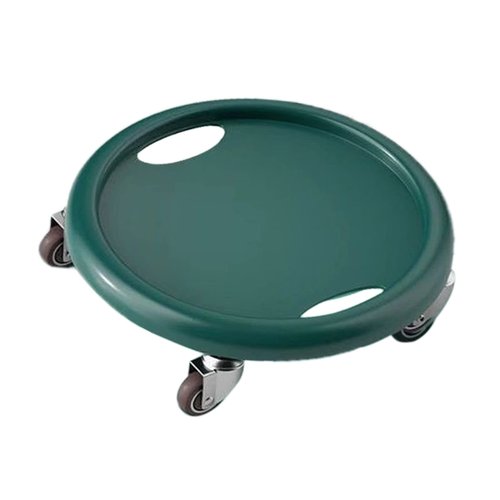 BORDSTRACT Ab Rollers, Abdominal and Core Coaster Strength Workout Trainer with 4 Rollers, Ab Rollers Wheel Exercise Equipment for Home, Gym, Fitness(Green)