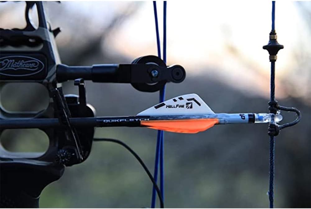 New Archery Products NAP Quikfletch Hellfire 2" Vanes Arrow Fletching System
