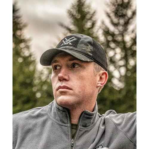 Vortex Counterforce Black Camo Snap Back Cap