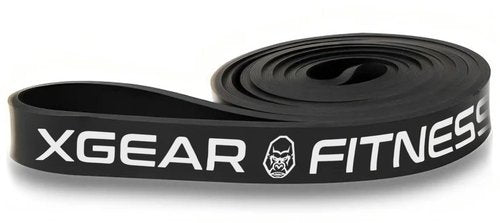 XGear Fitness Pull Up Assist Bands - Heavy Duty Resistance Bands for Body Stretching, Powerlifting, Resistance Training (Black)