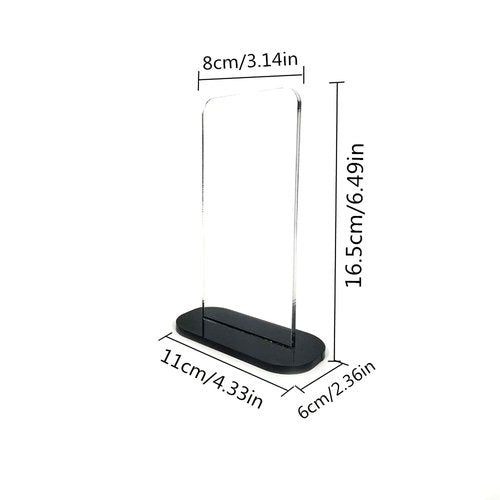 LITAITAI 1 Pack Boxing Glove Stand, Boxing Gloves Display Case, Vertical Boxing Glove Display Stand Baseball Glove Display Holder