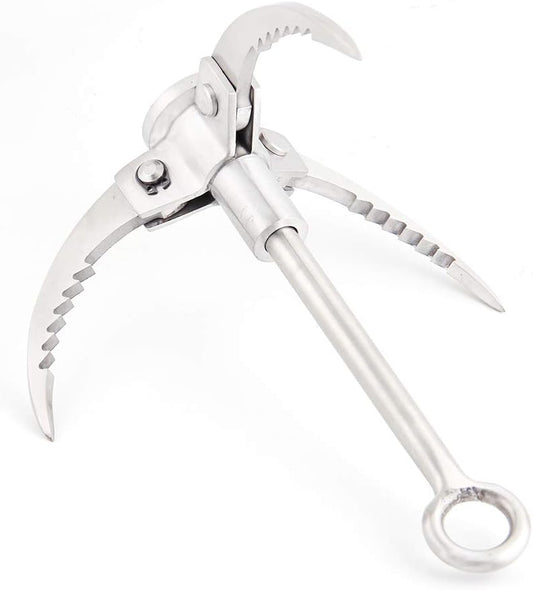 Grappling Hook Folding Claw Multifunctional Stainless Steel Hook for Outdoor