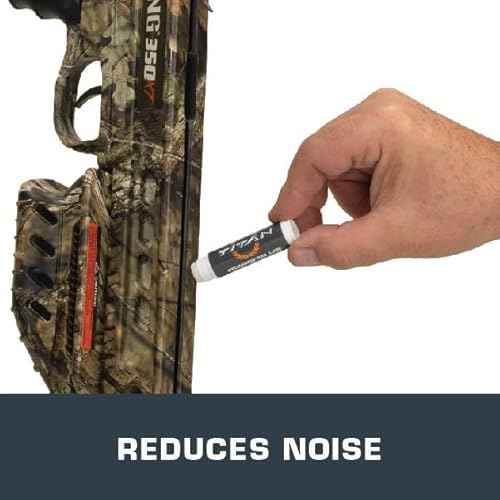 Titan Crossbow String Wax & Rail Lube Combo, 2-Pack, White - Made in America