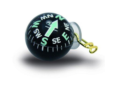 Coghlan's 1985 Carabiner Compass & Ball-Type Pin-On Compass