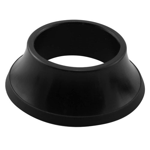 LQ Industrial Bike Headsets Taper Washer 15mm Aluminium Alloy Bicycle Taper Washer Bike Front Fork Conical Stem Spacers for Road Mountain Bike, Black