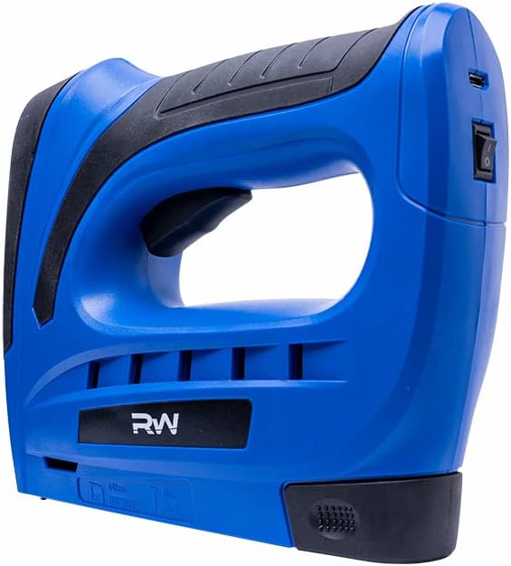 RealWork 4V Cordless 3/8" Crown Staple Gun
