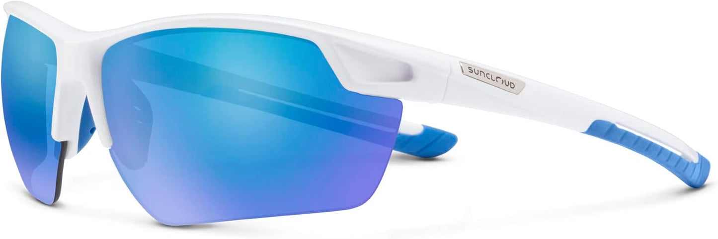 Suncloud Contender Polarized Cat-Eye Sunglasses – 100% UV Protection – Comfortable Fit, Trendy Design – for Men & Women