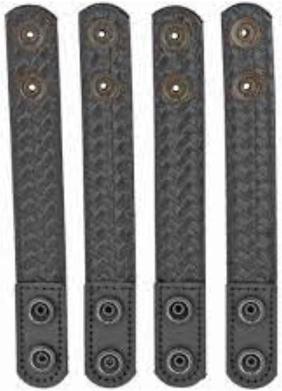 BIANCHI 7906 AccuMold Elite Belt Keeper, 1 Inch (25MM) Width, Pack of 4, Fits 2.25 Inch Belt