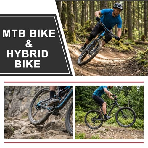 20x2.125 Inch Mountain Bike Tire & Tube Set - Heavy Duty, Puncture Resistant