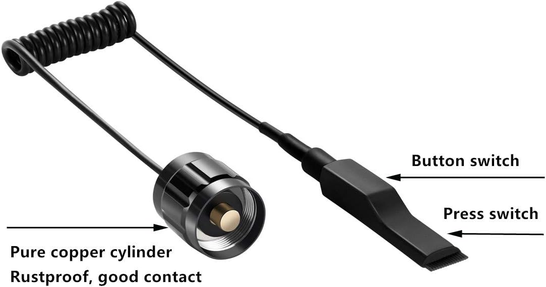 Green Light 350 Yards Adjustable Zoomable LED Coyote Hog Pig Varmint Hunting Light Flashlight with Remote Pressure Switch