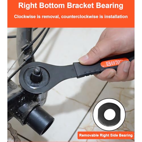 36mm Box End Wrench for Removing Vintage Bicycle Bottom Brackets Cups