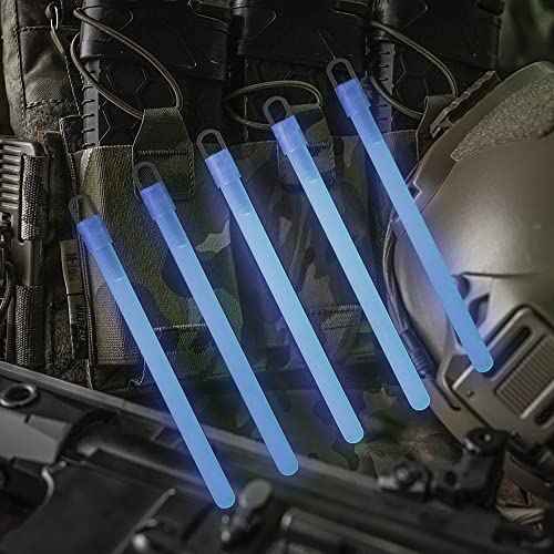 M-Tac 6¡È Emergency Glow Sticks ? 12?Hour Chem Light Sticks for Camping, Tactical, Safety, Marine & Survival Kits