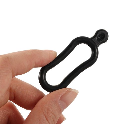 Leadigol 20 PCS Elastic Silicone O Rings, Bicycle Light Silicone Straps Headlamp Installation Mount Rings Cycling Bicycle Straps for Headlamp Headlight