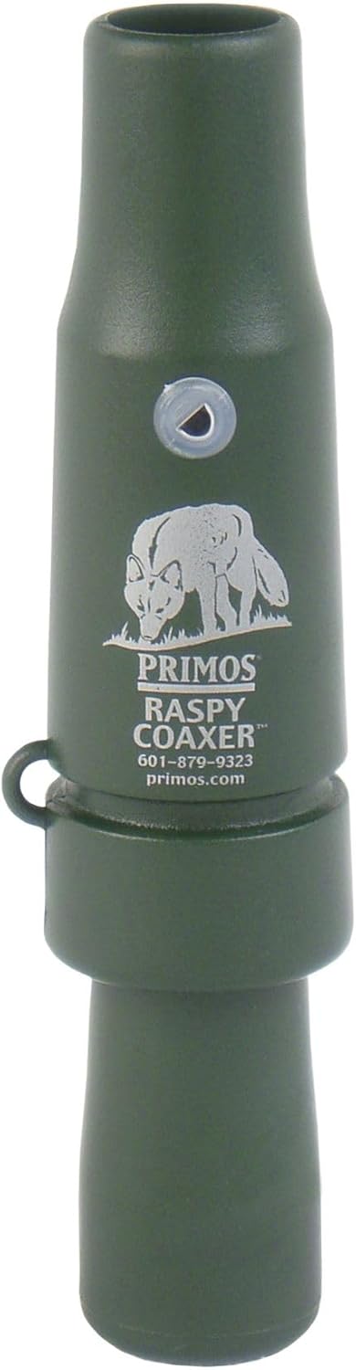 Primos Hunting Raspy Coaxer Call, Green