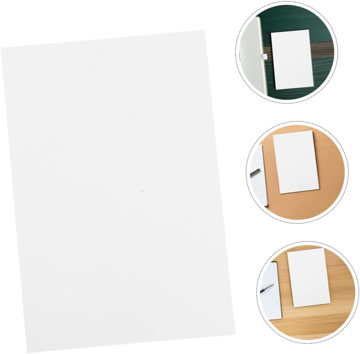 Housoutil 100pcs Glossy Photo Paper: A6 200gsm Printable Picture Paper 5.97x4 for Printers - Photo Card Stock for DIY Crafts Invitations Calendars