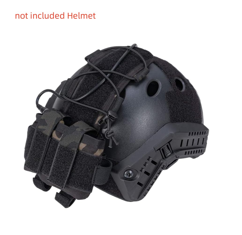 ATAIRSOFT Tactical Helmet Battery Pouch Balance Weight Bag Counterweight Pack for Hunting Airsoft MCBK