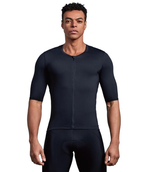 CEROTIPOLAR US Fitting Men’s Cycling Jersey Tops Bike Biking Shirts Pro Anti UV, Full Zipper, Reflective Pocket
