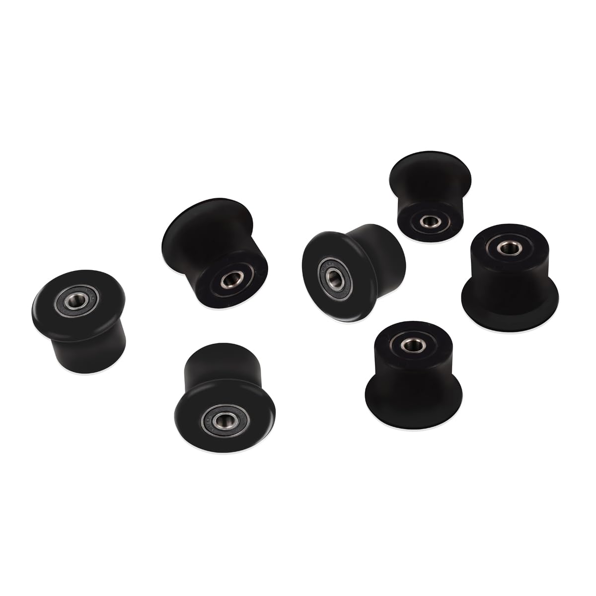 7Pcs Sliding Seat Bracket Rollers Compatible with Home Gym Rolling Seats for Bowflex Series Models(for Blaze, Classic, Elite, Motivator2, Pr1000, Sport, Conquest, Ultimate2, Schwinn Comp, Revolution)