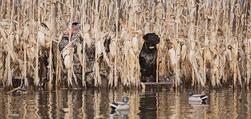 Large Duck Hunting Dog Vest with Neoprene, Buoyancy Flotation & Handles