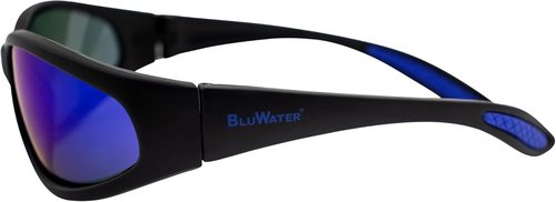 BluWater Samson 2 G-Tech Blue Lens Polarized Sunglasses for Men Scratch-Resistant Boating, Watersports, Sports & Fishing Glasses